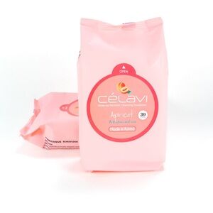 Celavi Apricot facial wipes